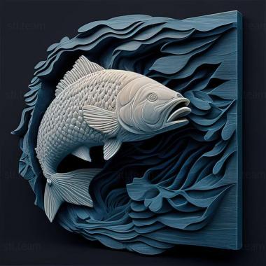 3D model Comet fish fish (STL)